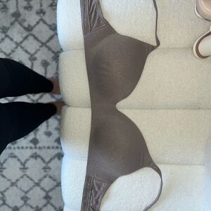 Victoria's Secret Glitter Purple/Gray Push-up Bra